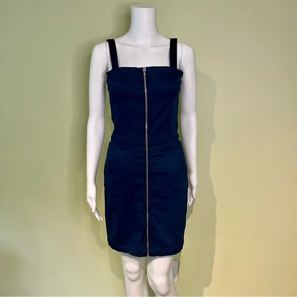 3x1 | Dresses | 3x Nyc Zip Front Denim Mini Dress In Athens S | Poshmark